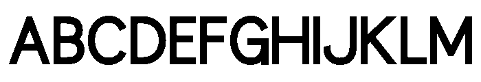 Mustlow Bold Font UPPERCASE