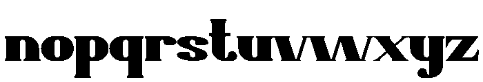 Mutgia Font LOWERCASE