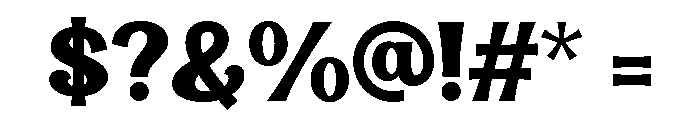 Muviora Regular Font OTHER CHARS