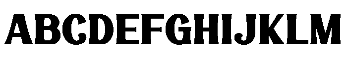 Muviora Regular Font UPPERCASE