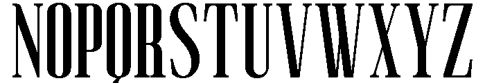 Muzzaro Regular Font UPPERCASE