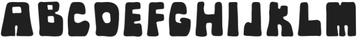 MUD HOUSE Regular otf (400) Font LOWERCASE