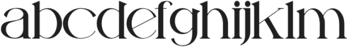 MUENOO Regular otf (400) Font LOWERCASE