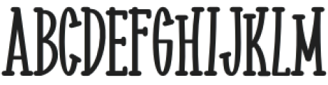 MURBEY Regular otf (400) Font UPPERCASE