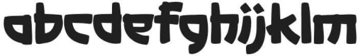 MUSASHI Regular otf (400) Font LOWERCASE