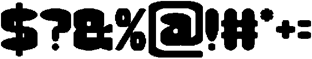 MUSIC THING Bold otf (100) Font OTHER CHARS