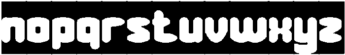 MUSIC THING-Inverse otf (100) Font LOWERCASE