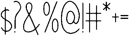 MUSTIKA Regular otf (400) Font OTHER CHARS