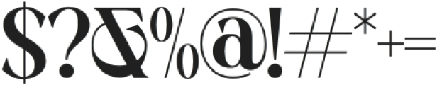 MUSTY SERIF Extra Bold otf (700) Font OTHER CHARS