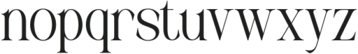 MUSTY SERIF Light otf (300) Font LOWERCASE