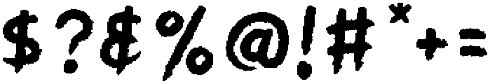 Mucillage Notes Regular otf (400) Font OTHER CHARS