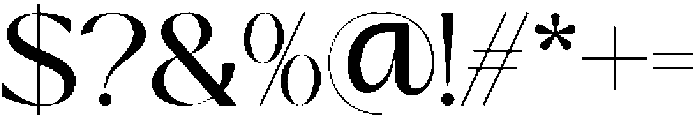 Mucks otf (400) Font OTHER CHARS