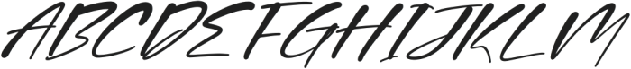 Mucqlley Hunttler Italic otf (400) Font UPPERCASE