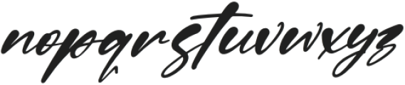 Mucqlley Hunttler Italic otf (400) Font LOWERCASE