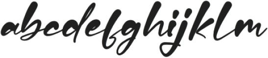 Mucqlley Hunttler otf (400) Font LOWERCASE