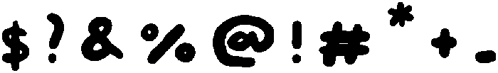 Muddle Regular otf (400) Font OTHER CHARS