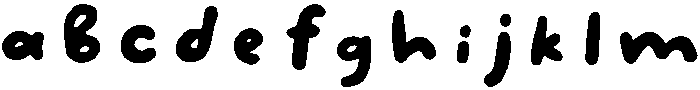 Muddle Regular otf (400) FONT