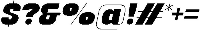 Mudhead Slab Italic Light otf (300) Font OTHER CHARS