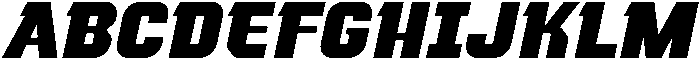 Mudhead Slab Italic Light otf (300) Font UPPERCASE
