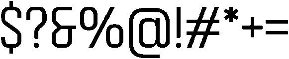 Mudhead Slab Italic Thin otf (100) Font OTHER CHARS