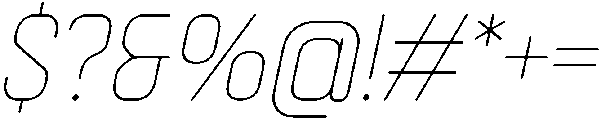 Mudhead Slab Regular Italic otf (400) Font OTHER CHARS