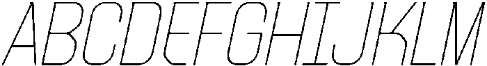Mudhead Slab Regular Italic otf (400) Font UPPERCASE