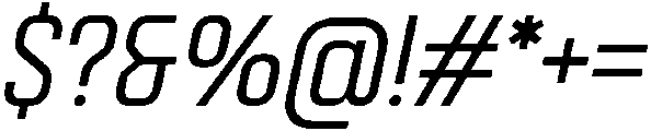 Mudhead Slab Regular otf (400) Font OTHER CHARS