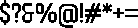 Mudhead Slab Thin otf (100) Font OTHER CHARS