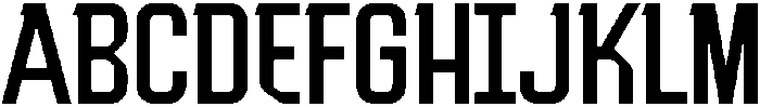 Mudhead Slab Thin otf (100) Font UPPERCASE