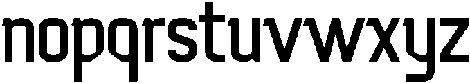 Mudhead Slab Thin otf (100) Font LOWERCASE