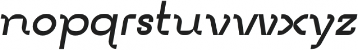 Mudzil Alternate Bold Italic otf (700) Font LOWERCASE
