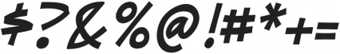 Mufferaw Italic otf (400) Font OTHER CHARS