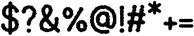 Muffin Bubble Regular otf (400) Font OTHER CHARS