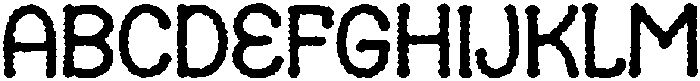 Muffin Bubble Regular otf (400) Font UPPERCASE