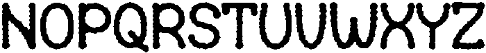 Muffin Bubble Regular otf (400) Font UPPERCASE