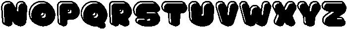Muffin Soda Outline Shadow otf (400) Font UPPERCASE