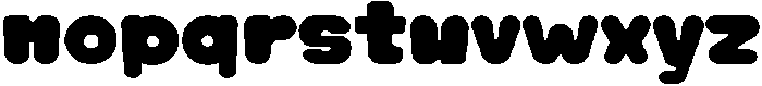 Muffin Soda Solid otf (400) Font LOWERCASE