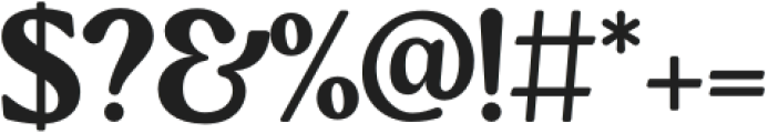 Mufteya-Regular otf (400) Font OTHER CHARS