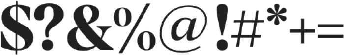 MugelloSerif-Regular otf (400) Font OTHER CHARS