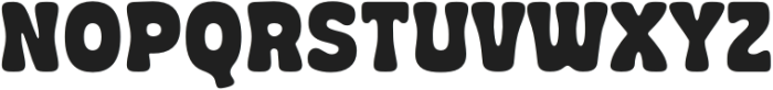 Mugfy Regular otf (400) Font UPPERCASE