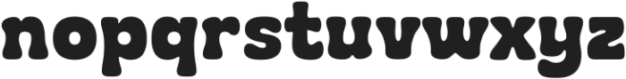 Mugfy Regular otf (400) Font LOWERCASE