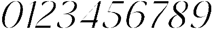 Mugia Italic Italic otf (400) Font OTHER CHARS