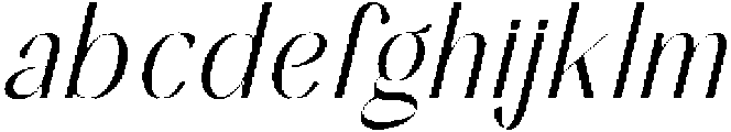Mugia Italic Italic otf (400) FONT