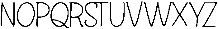 Mugohi ttf (400) Font UPPERCASE