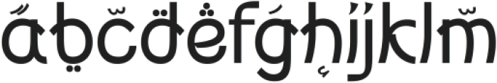 Mugrom Regular ttf (400) Font LOWERCASE