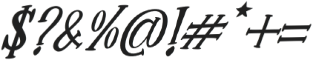 Mukadua Italic otf (400) Font OTHER CHARS