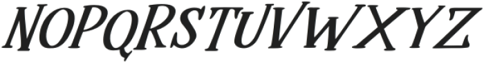 Mukadua Italic otf (400) Font LOWERCASE