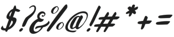 Mukadua Script Italic otf (400) Font OTHER CHARS
