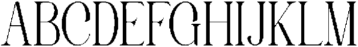 Mulberry Garden Regular otf (400) Font UPPERCASE