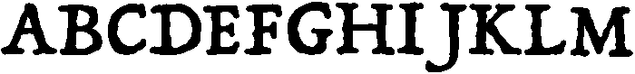 MulberryTypewriter Bold otf (700) Font UPPERCASE